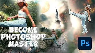 HOW TO MANIPULATE PHOTO IN #PHOTOSHOP - PHOTOSHOP MASTERCLASS