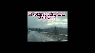 My visit to Cairngorm Ski Resort #aviemore #cairngorms #snow