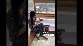 GRM Biowood #Decking (Swimming pool & Garden) 📍No-274, Thitsar Rd, South Okkalapa, YGN. 09252255255