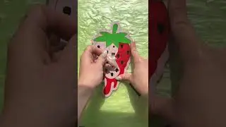 Cutest Strawberry Light Switch Cover Ever! #homedecor