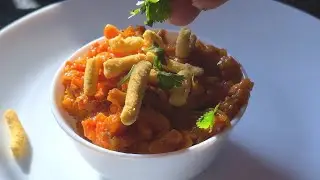 ₹10 की नमकीन से बनाइए सब्जी 😍🔥🔥। sev tamatar recipe.