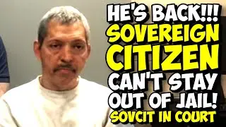 HE'S BACK! Sovereign Citizen Can't Stay Out Of Jail!!! Eric Martin Is Back In Court!!!