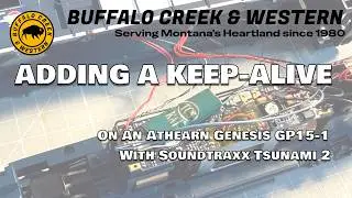 Soundtraxx Tsunami2 with TCS KA1-P keep-alive