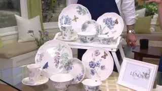 Lenox Butterfly Meadow 28-piece Porcelain Dinnerware Set on QVC
