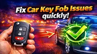 Как быстро устранить неполадки с автомобильным брелоком?