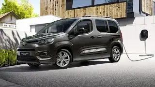 Авто обзор -  Toyota Proace City Electric 2021: полностью идентична своим собратьям