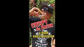 Como fazer Crispy de Bacon &agrave; Moda Harley Davidson