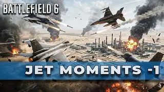 Jet Gameplay En İyi Anlar - Squad Gamepplay & Jet Moments | Battlefield 6