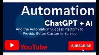 AI(Artificial Intelligence) and #chatgpt in the #automation