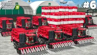 Massive COTTON Harvest & Selling $1,500,000 of COTTON BALES | MEGA CHALLENGE | Farming Simulator 25