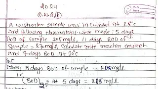 BOD(Biochemical Oxygen Demand),UNUT-3|Sanitary engineering in nepali|Pu,Pou,Diploma,Ku,Tu