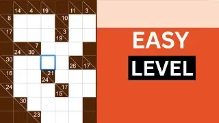 Easy Level Kakuro #2 | Easy Level