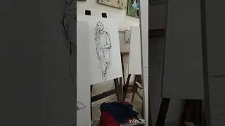 Day 1 of model study in Fine Arts college #art#hostellife #minivlog #viral #artcollege