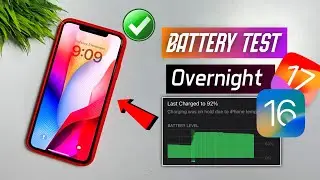 Fix iPhone Overnight Battery Drain Problem | iPhone Battery Drain Overnight iOS 17 | iPhone Battery