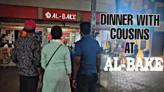 Dinner With Cousins AT AL-BAKE -||- Famous Shawarma -||- HEMVLOGS
