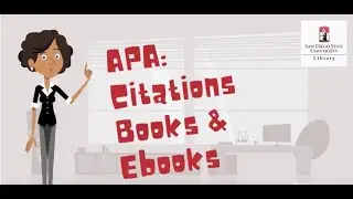 APA Citations Books and Ebooks