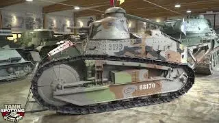 Renault FT-17 at the Parola Armour Museum Main Hall