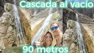 90 metros de CASCADA al VAC&Iacute;O- Barranco del Sorrosal
