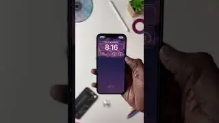 iOS 16 Lock Screen tutorial: Add the weather to your iOS16 lockscreen. #ios16 #apple #aesthetic