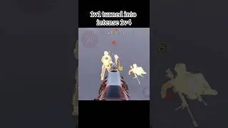 1v1 turned into INTENSE 1v4 #codm #codmobile #callofdutymobile #shorts #gaming