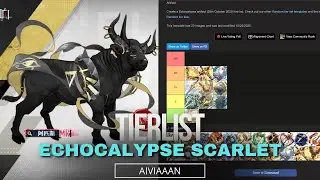Akhirnya kucoba buat Tierlist Elemeno dan Neolith seadanyaa Meta MR mulai masuk - Echocalypse