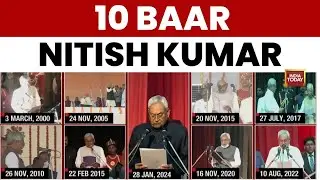 Nitish Kumar Takes Oath For Record 10th Term As Bihar CM, NDA Top Brass Attends | India Today News