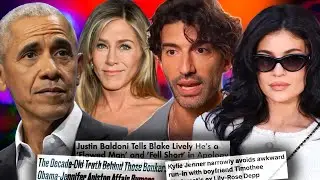 OBAMA and JENNIFER ANISTON'S AFFAIR, JUSTIN BALDONI EMBARRASSING BLAKE, & KYLIE JENNER is STRUGGLING