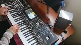 Korg pa5x MG - playing in real time 1