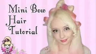 Mini Bow Hairstyle Tutorial - Violet LeBeaux