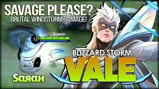 Need 1 Step for Savage! Vale Blizzard Storm Insane Mage Damage by S̷&alpha;̷я̷&alpha;̷н̷ - Mobile Legends