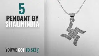 Top 10 Shalinindia Pendant [2018]: ShalinIndia sterling-silver Hindu Pendant Swastika Symbol