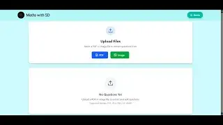 Scan & Extract Maths Questions with OCR | Maths with SD Project (Part 1)