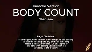 Shenseea - Body Count (Karaoke Version)