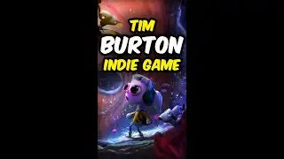 A Tim Burton Horror Game #indiegame #gloomyeyes #indiehorror #shorts #cozyhorror