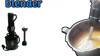 How to use hand blender 👌