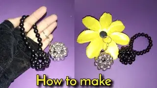 How to make 30 bead ball / beaded ball making tutorial / step by step for beginners 
