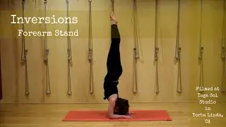 Inversions - Forearm Stand - Cara Fraser Yoga