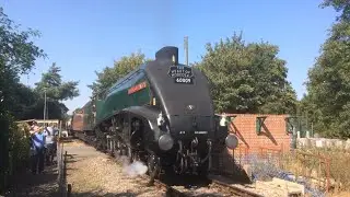 Number Nine chimes up the Mid Norfolk | 60009 Union Of South Africa 25/08/2019
