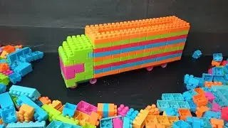 Satisfying DIY Truck Build | ASMR Building Blocks #buildingblocks