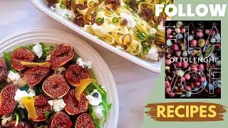 Following Ottolenghi Flavor Cookbook Recipes | Grilled figs | Saffron Tagliatelle | Yotam Ottolenghi