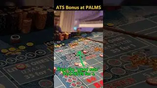Still pays the GOOD rate for the ATS bonus at the Palms #craps #vegasdaytripper #vegas