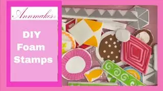 How I Make Foam Stamps for Printing