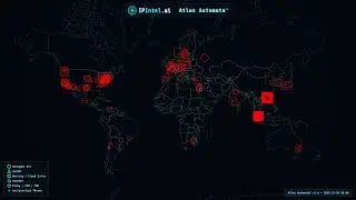 Global Cyber Threat Activity - 24h Timelapse (Dec 29)