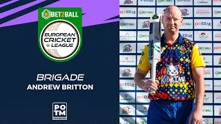 POTM: A.Britton - BRI vs ROT | Highlights | Bet2Ball European Cricket League Day 5, Group B | ECL22