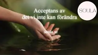 Acceptans av det vi inte kan f&ouml;r&auml;ndra  