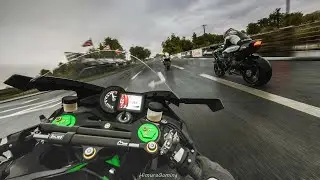 Ride 4 Real Life Graphics Ray Tracing Reshade | Kawasaki H2R Full Speed On Rain