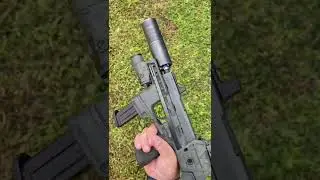 Sig P320 in Flux Defense Raider MP17 chassis.  Is so Cool!  Follow @PewPewDaily on IG and YouTube.