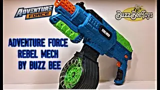 Adventure Force Rebel Mech Review [Nerf Review]