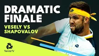 Jiri Vesely vs Denis Shapovalov Dramatic Finale! | Dubai 2022 Highlights