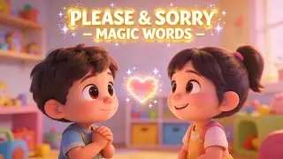 Saying Please & Sorry 🙏 | Magic Words Story for Kids | Good Manners for Preschool